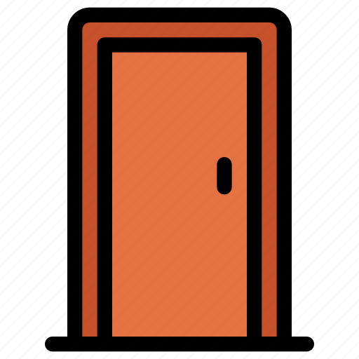 Door, room, entrance, furniture icon - Download on Iconfinder