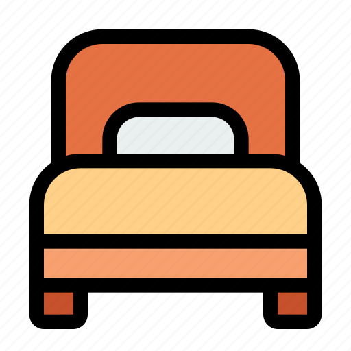 Single, bed, bedroom, sleep icon - Download on Iconfinder