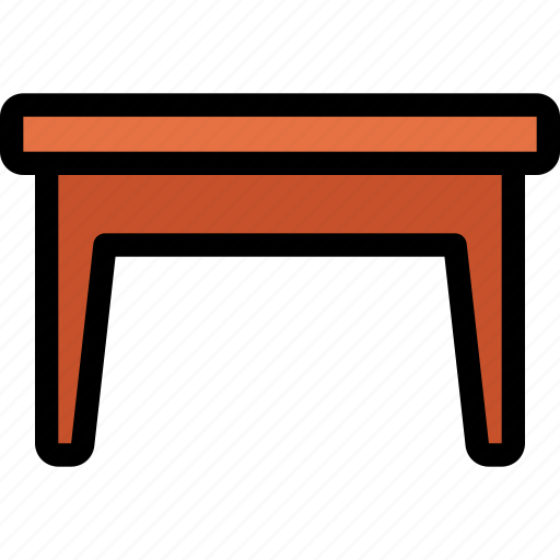 Table, furniture, wood, dining icon - Download on Iconfinder