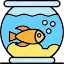 fish, bowl, goldfish, pet, tank 
