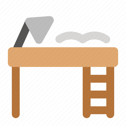 Book, desk, furinture, house, lamp, table icon - Download on Iconfinder