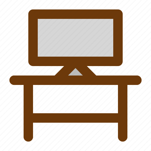 Furniture, house, room, television icon - Download on Iconfinder