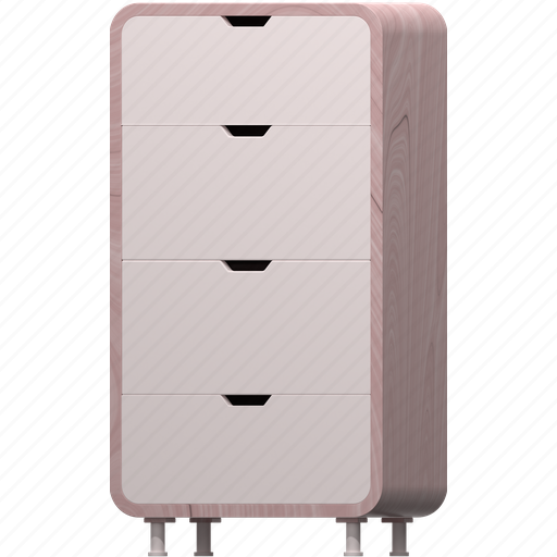 Storage, storage box, furniture, interior, furnishing, drawer 3D illustration - Download on Iconfinder