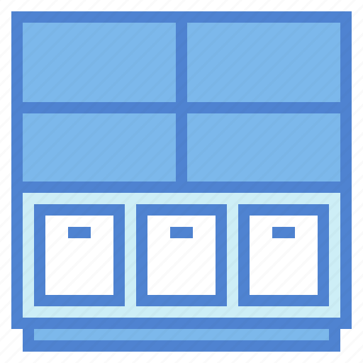 Furniture, shelves, shelving, unit icon - Download on Iconfinder