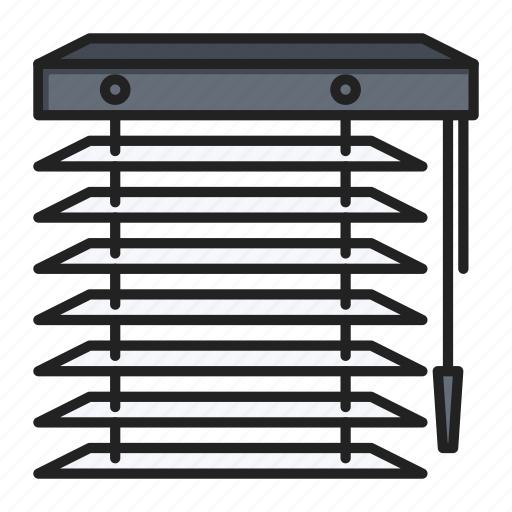 Blinds, jalousie, tool, window blinds icon - Download on Iconfinder