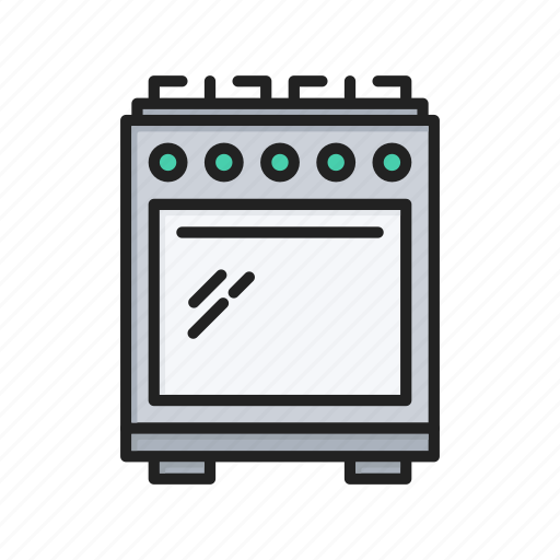 Gas, kitchen, oven icon - Download on Iconfinder