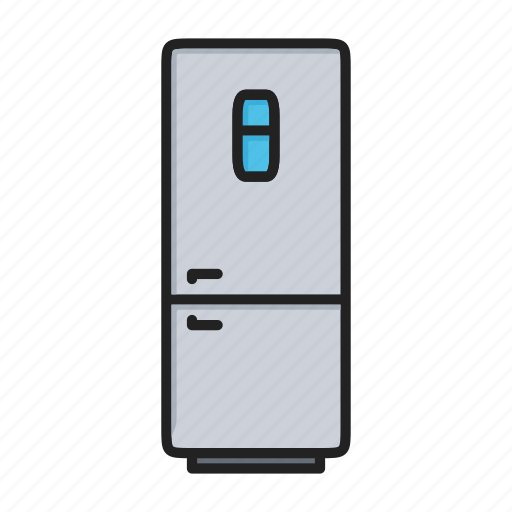 Freezer, fridge, kitchen, refrigerator icon - Download on Iconfinder