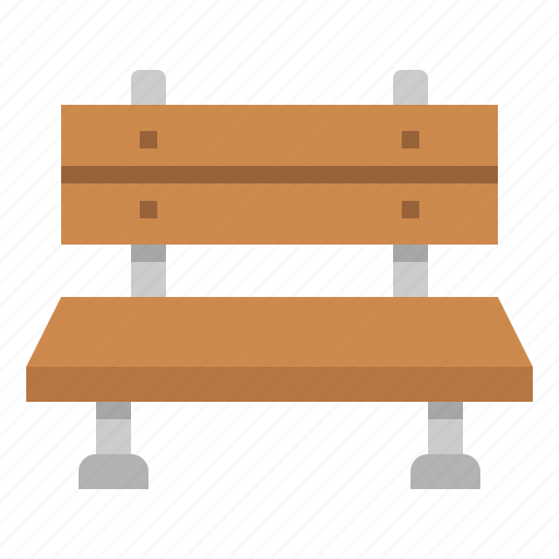 Bench, chair, furniture, park, seat icon - Download on Iconfinder