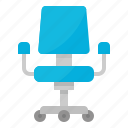 chair, furniture, office, seat, wheels