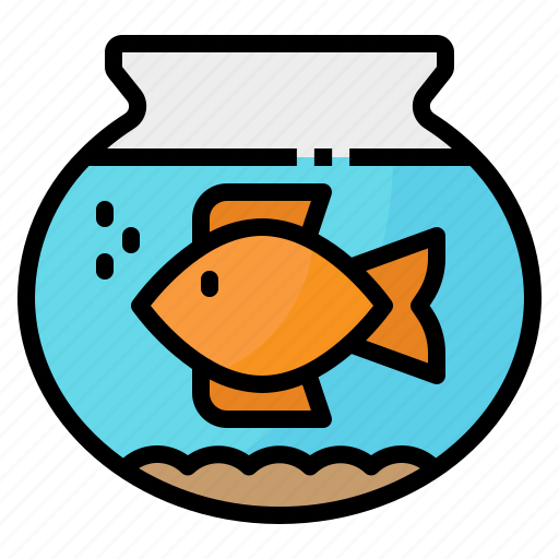 Aquarium, bowl, fish, goldfish, pet icon - Download on Iconfinder