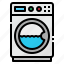 furniture, household, laundry, machine, washing 