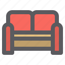 chair, couch, furniture, sofa