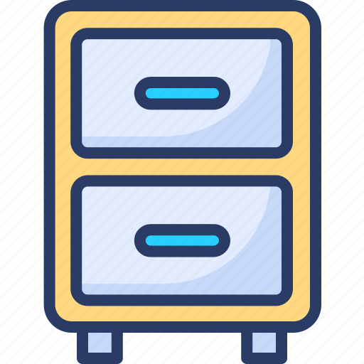 Cabinet, document, drawers, file, furniture, locker, storage icon - Download on Iconfinder