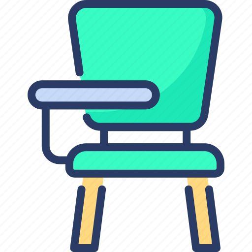 Chair, classroom, desk, furniture, school, seat, student icon - Download on Iconfinder