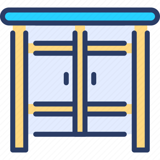 Buffet, cabinet, cellarette, closet, cupboard, locker, wardrobe icon - Download on Iconfinder