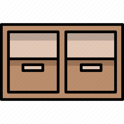 Cabinet, chest of drawers, cupboard, furniture, interior, wardrobe icon - Download on Iconfinder