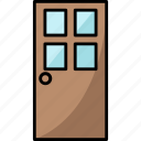 door, furniture, interior, window
