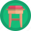 chair, furniture, household, stool 