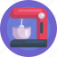 mixer, kitchen appliance 