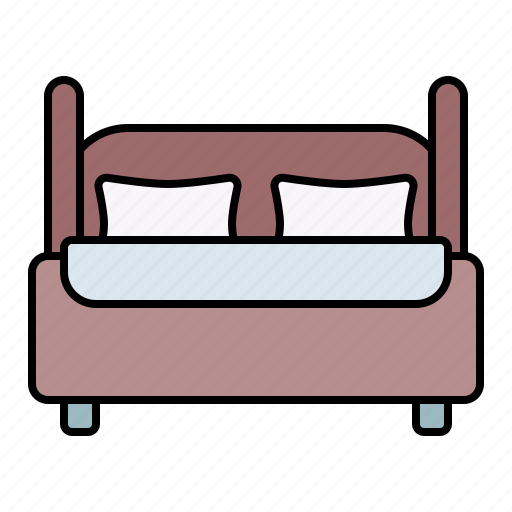 Bed, double, room, furniture icon - Download on Iconfinder