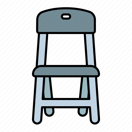 Chair, folding, furniture icon - Download on Iconfinder