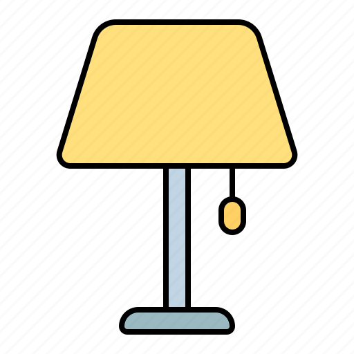 Lamp, bed, room, furniture icon - Download on Iconfinder