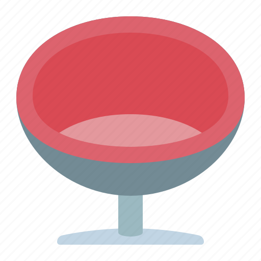 Chair, oval, furniture icon - Download on Iconfinder