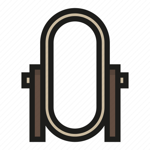 Mirror, reflection, interior, furnitur icon - Download on Iconfinder