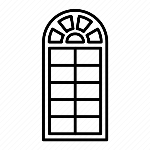 Window, window frame, view, glass, home, exterior shutter icon - Download on Iconfinder