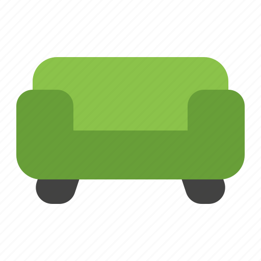 Sofa, settee, furniture, couch, seat, interior, armchair icon - Download on Iconfinder