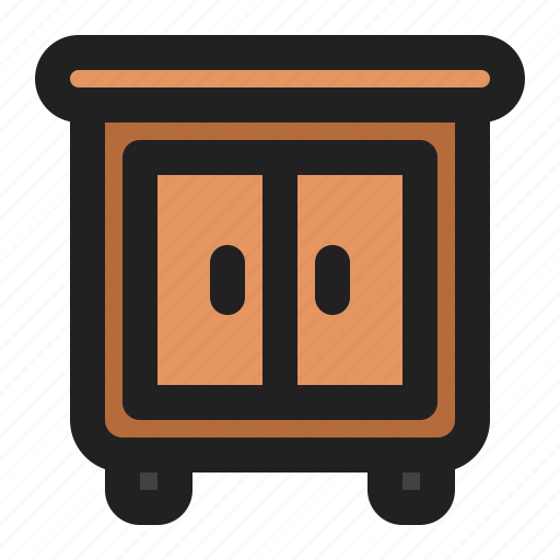Cabinet, furniture, table, drawer, interior, storage, household icon - Download on Iconfinder