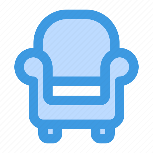 Armchair, chair, furniture, interior, lounge, sofa, seat icon - Download on Iconfinder