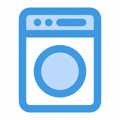 Washing, machine, laundry, cleaning, wash, clothes, appliance icon - Download on Iconfinder