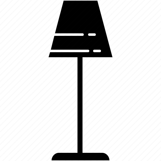 Furniture, lamp, light, lighting, standing icon - Download on Iconfinder