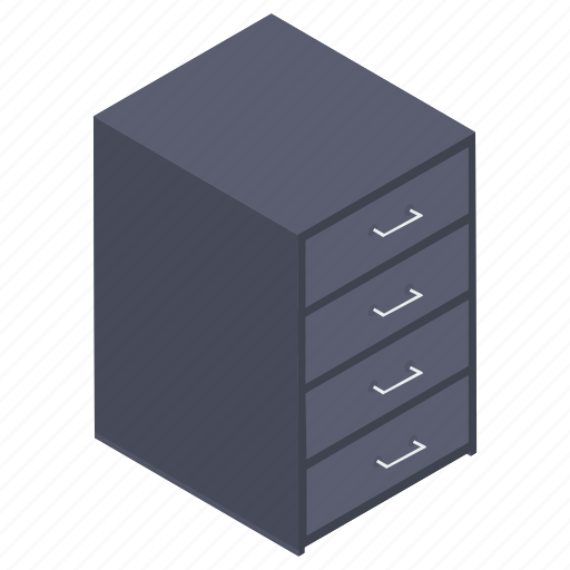 Bureau, cabinet, chest of drawers, drawers, filing cabinet, office drawer icon - Download on Iconfinder