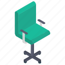 chair, furniture, office chair, revolving chair, swivel chair