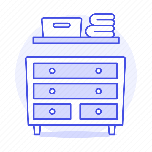 Basket, cabinet, chest, clothes, drawer, furniture, laundry icon - Download on Iconfinder