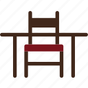 chair, dining, furniture, room, set, single