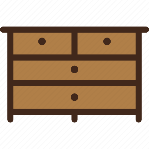 Clothes, cupboard, furniture, interior, room, sideboard icon - Download on Iconfinder