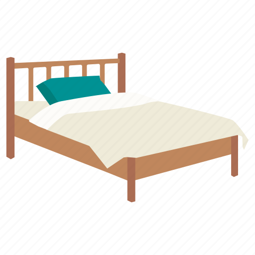Accommodation, bed, bedroom, cabin, furniture, platform, single icon - Download on Iconfinder