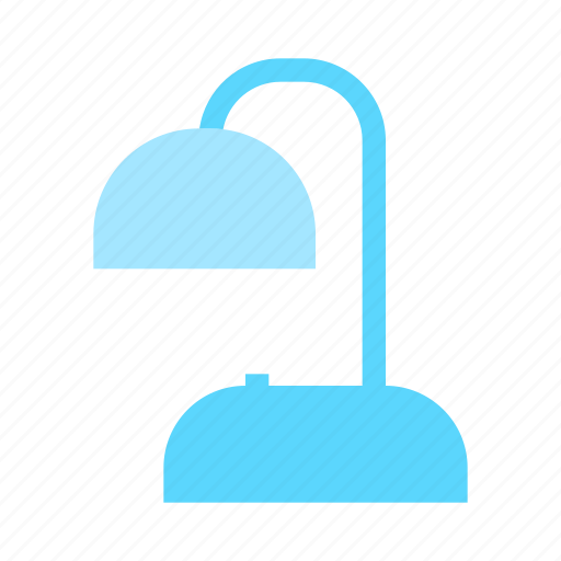 Decor, desk, furnishing, furniture, lamp, light, lighting icon - Download on Iconfinder