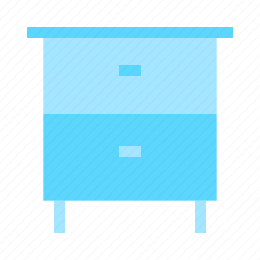 Decor, drawers, furnishing, furniture, interior, table icon - Download on Iconfinder
