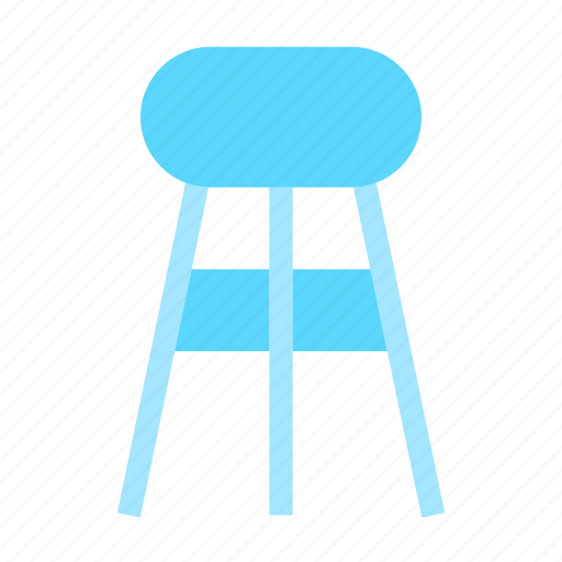 Belongings, decor, furnishing, furniture, households, interior, stool icon - Download on Iconfinder