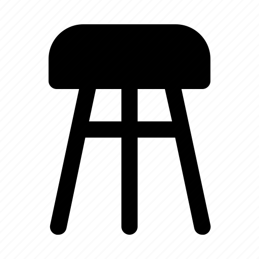 Chair, furniture, home, house, interior, stool icon - Download on Iconfinder