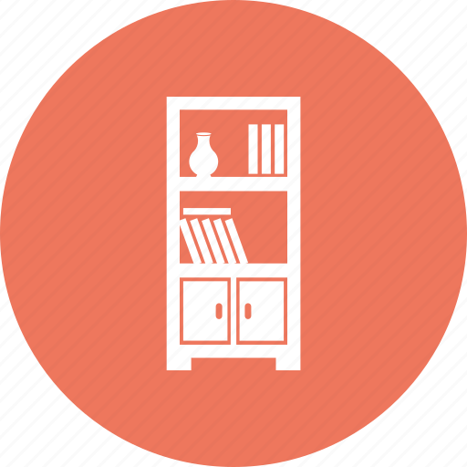 Book shelf, book storage, books, books almirah icon - Download on Iconfinder