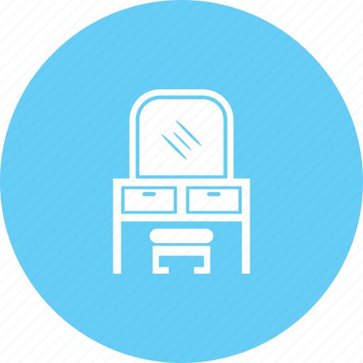 Dresser, dressing table, dressing vanity, furniture icon - Download on Iconfinder