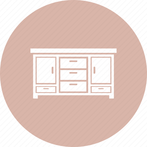 Cabinet, cupboard, desk drawers, drawers, storag icon - Download on Iconfinder