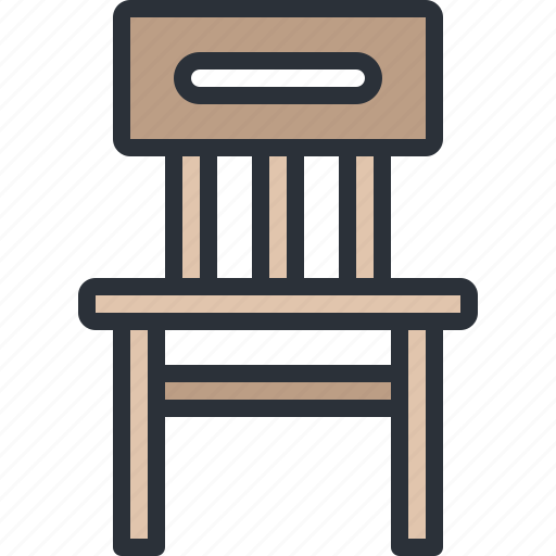 Chair, furniture, home, household, seat icon - Download on Iconfinder