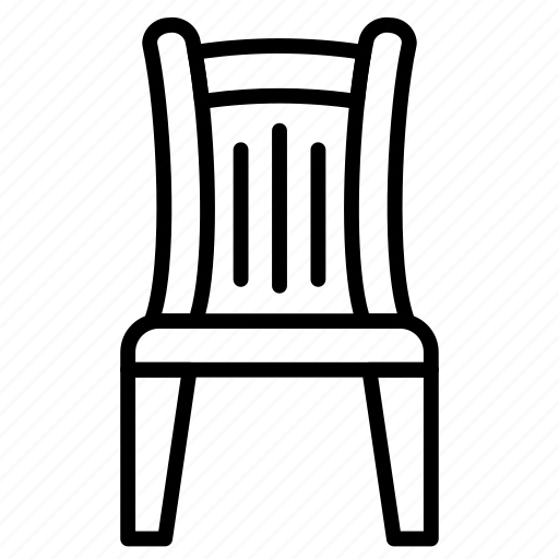 Chair, seat, furniture, and, household, stool icon - Download on Iconfinder