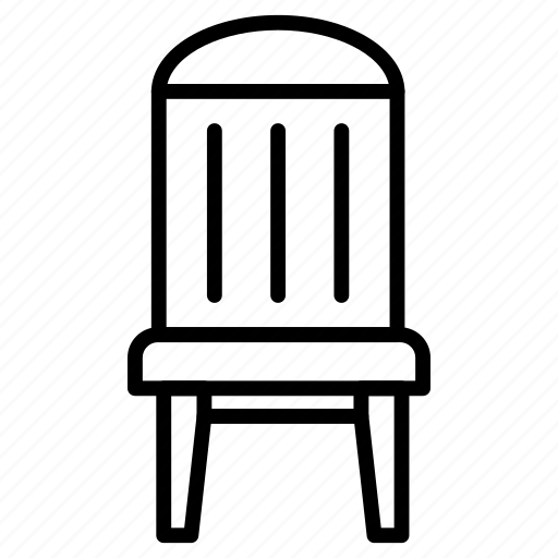Chair, stool, seat, furniture, and, household icon - Download on Iconfinder
